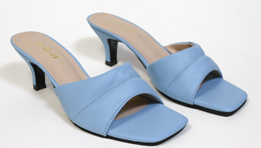 softy heel sky blue