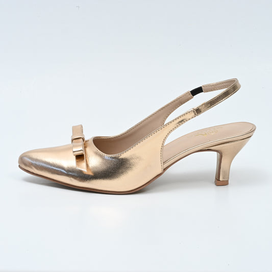 469 pointed pumps peach