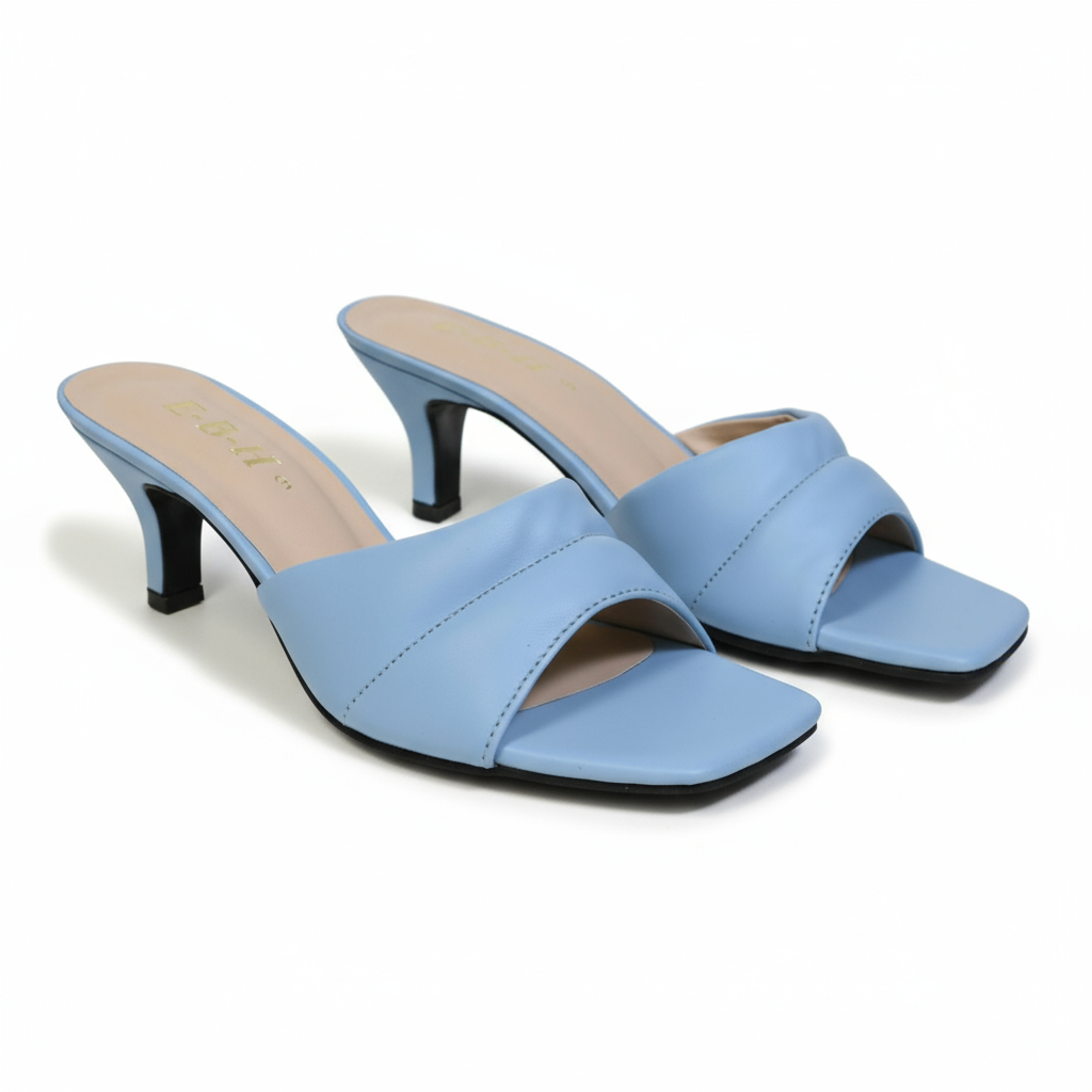 softy heel sky blue
